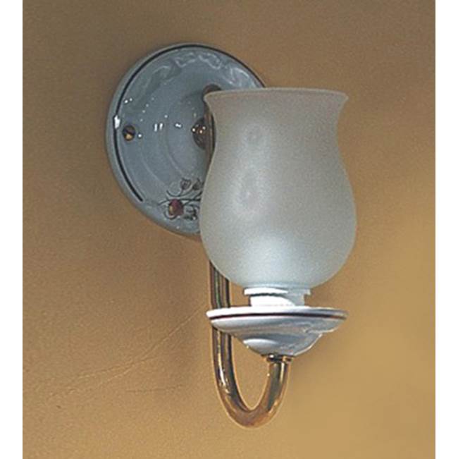 Herbeau Wall Light in Romantique, Solibrass