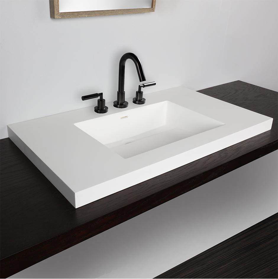 Lacava Vanity-top Bathroom Sink made of solid surface