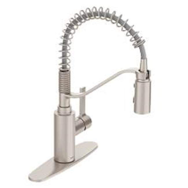 Moen Spot Resist Stainless One-Handle Pulldown Kitchen Faucet