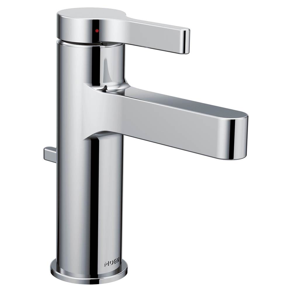 Moen Vichy One-Handle Single Hole Modern Bathroom Faucet, Chrome