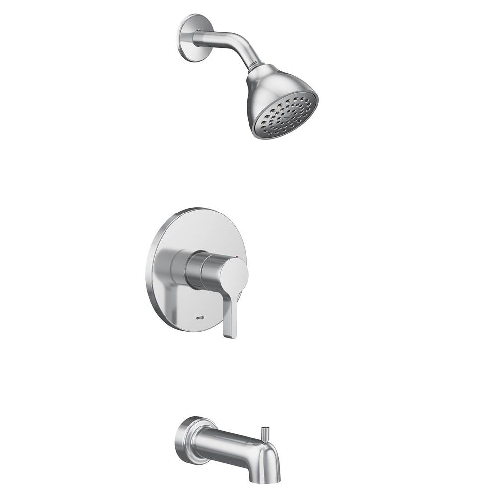 Moen Vichy M-CORE 2-Series Eco Performance 1-Handle Tub and Shower Trim Kit in Chrome (Valve Sold Separately)
