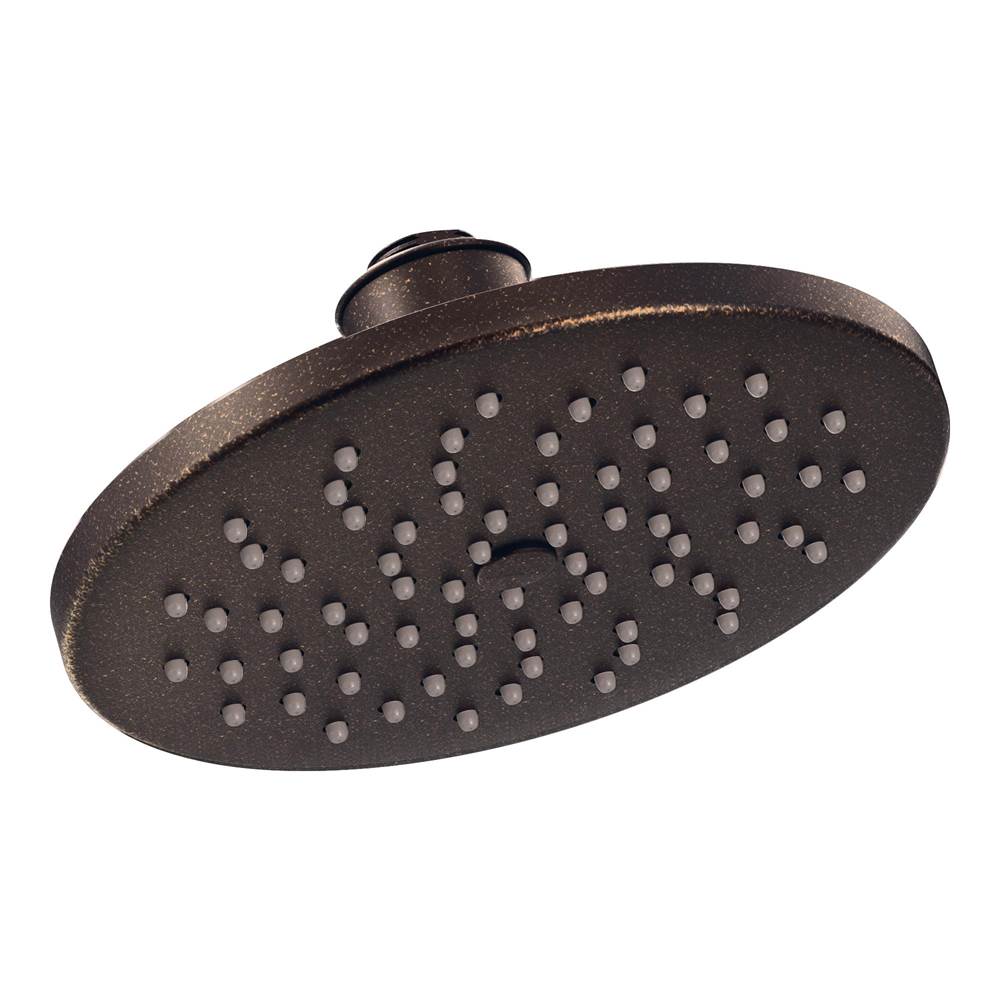 Moen 8'' Eco-Performance Single-Function Rainshower Showerhead with Immersion Technology, Oil Rubbed Bronze