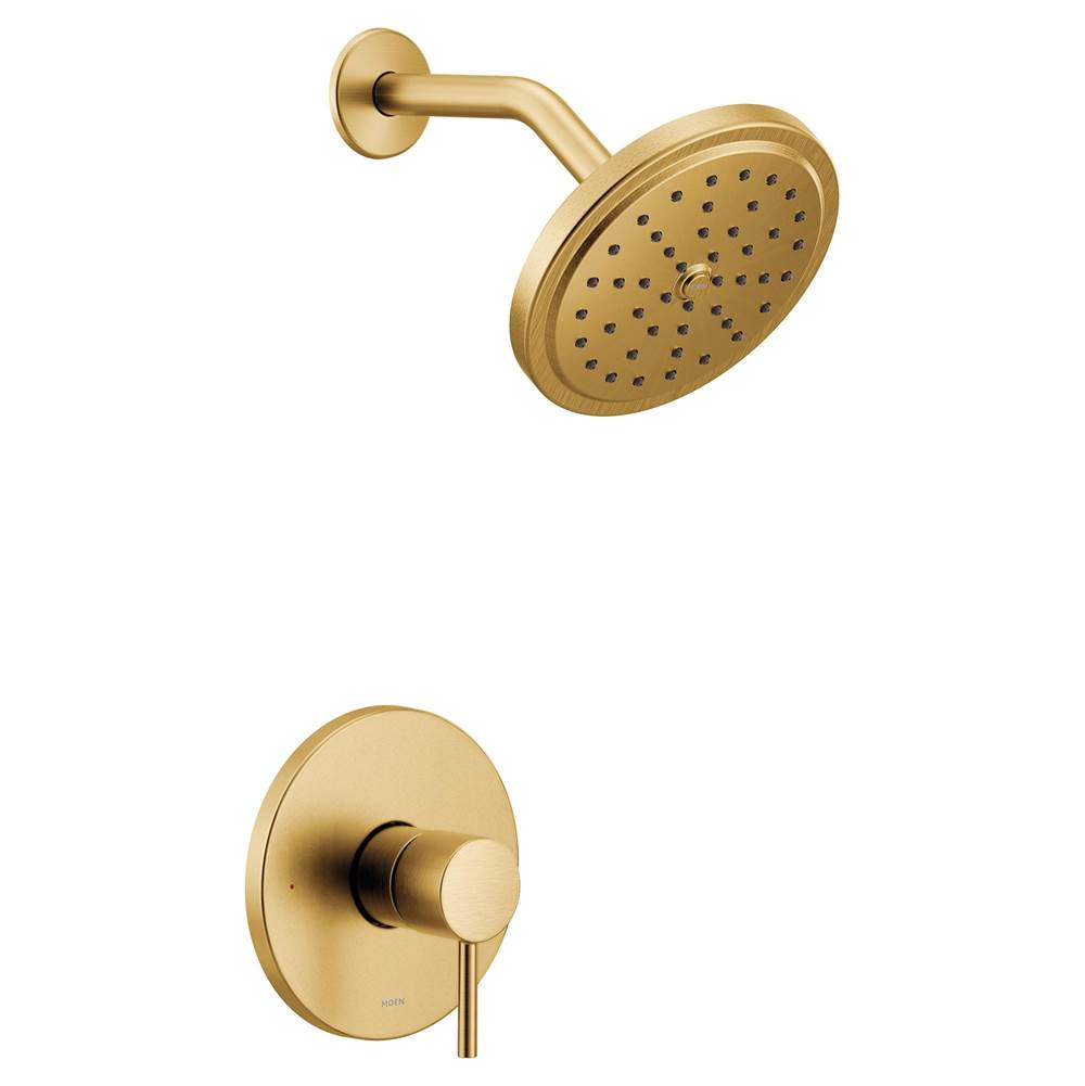 Moen Align M-CORE 3-Series 1-Handle Shower Trim Kit in Brushed Gold (Valve Sold Separately)