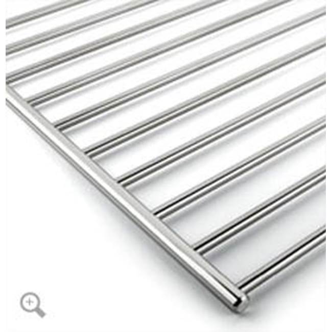 Palmer Industries Tubular Shelf Up To 60'' in Satin Nickel Un-Lacquered