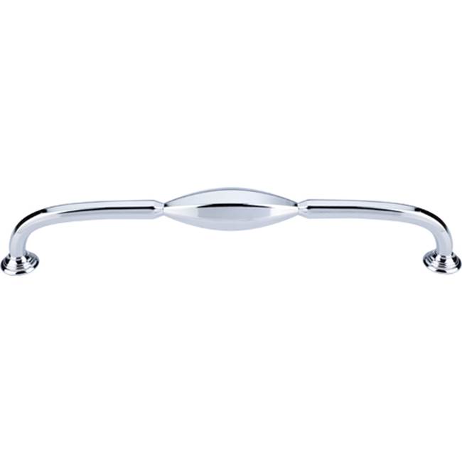 Top Knobs Chareau (R) D Pull 8 13/16 Inch (c-c) Polished Chrome