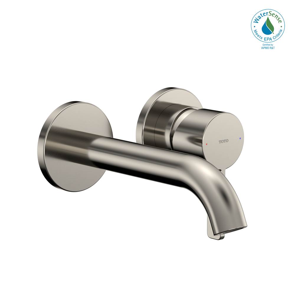 TOTO Toto® Gf 1.2 Gpm Wall-Mount Single-Handle Bathroom Faucet With Comfort Glide Technology, Polished Nickel