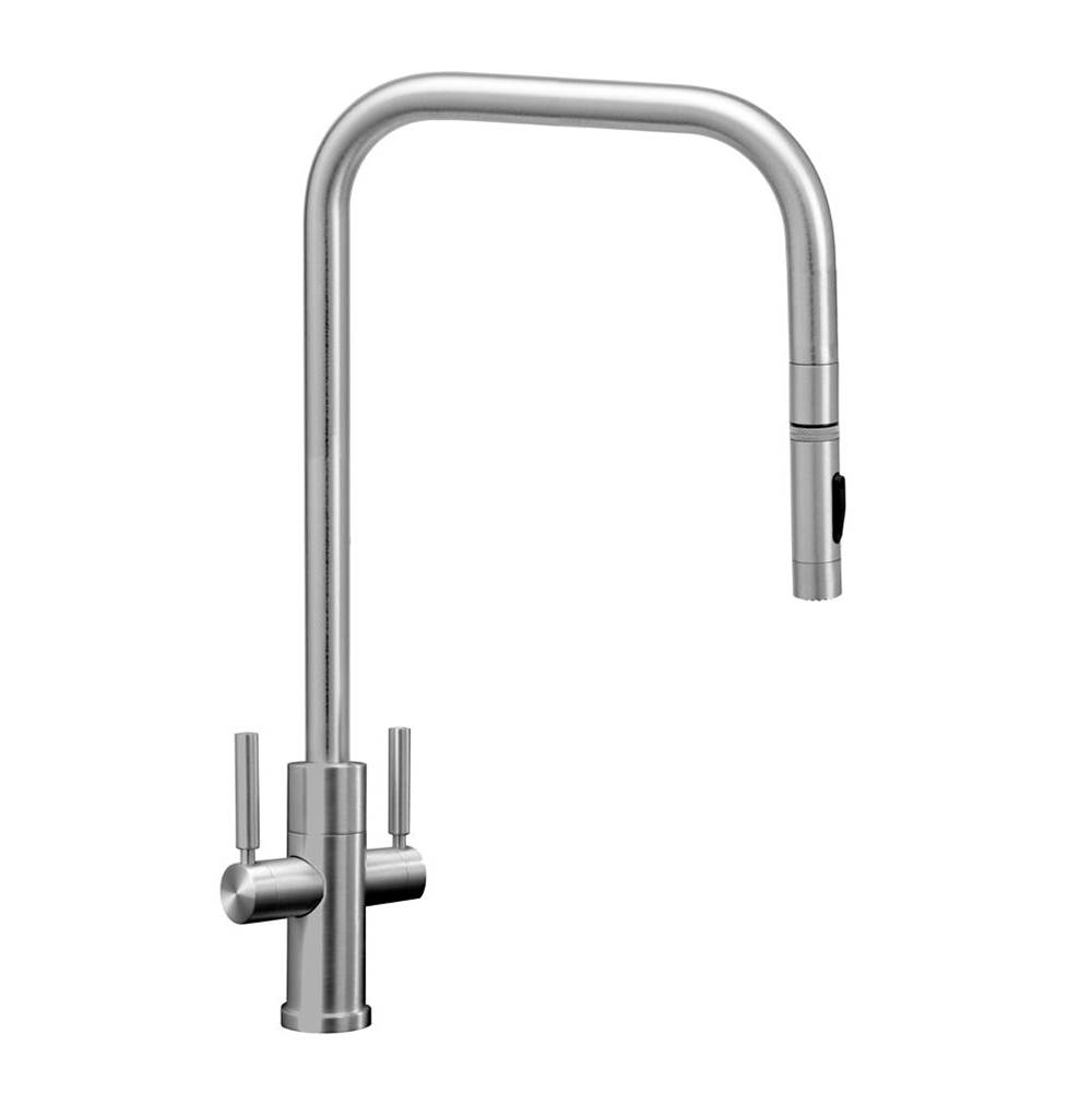 Waterstone Fulton Modern Extended Reach 2 Handle Plp Faucet - Toggle Sprayer